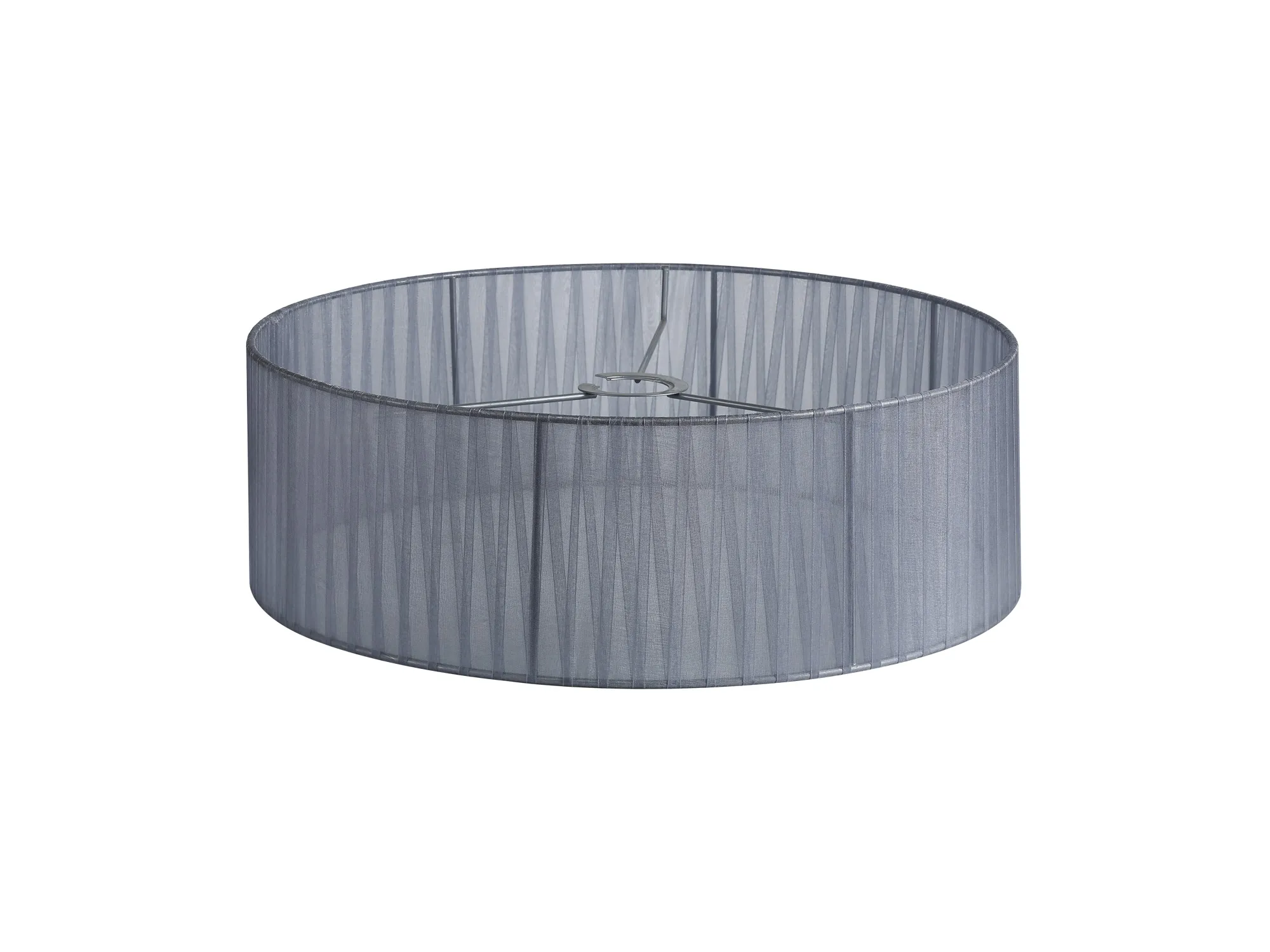 Serena 45cm Faux Silk Organza Shade Grey